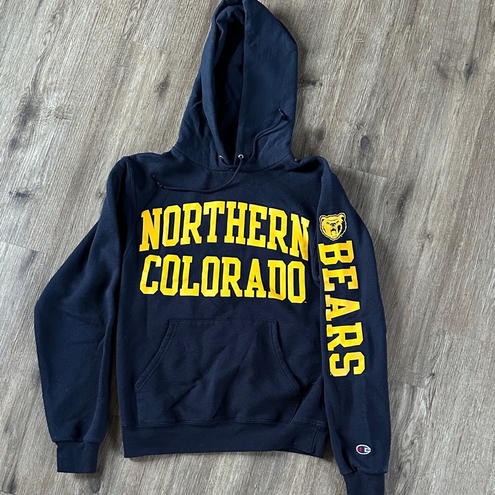 Champion Black and Yellow Northern Colorado Bears Sweater